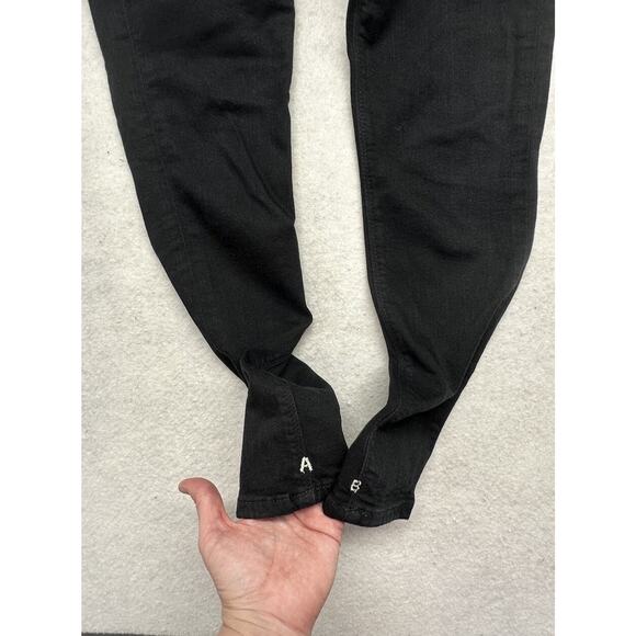 SCOTCH & SODA Womens Size 26 32 Amsterdam Haut High Rise Skinny Black - Picture 7 of 12